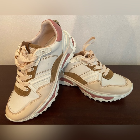 Coach Shoes - Coach Pink Runners G3013